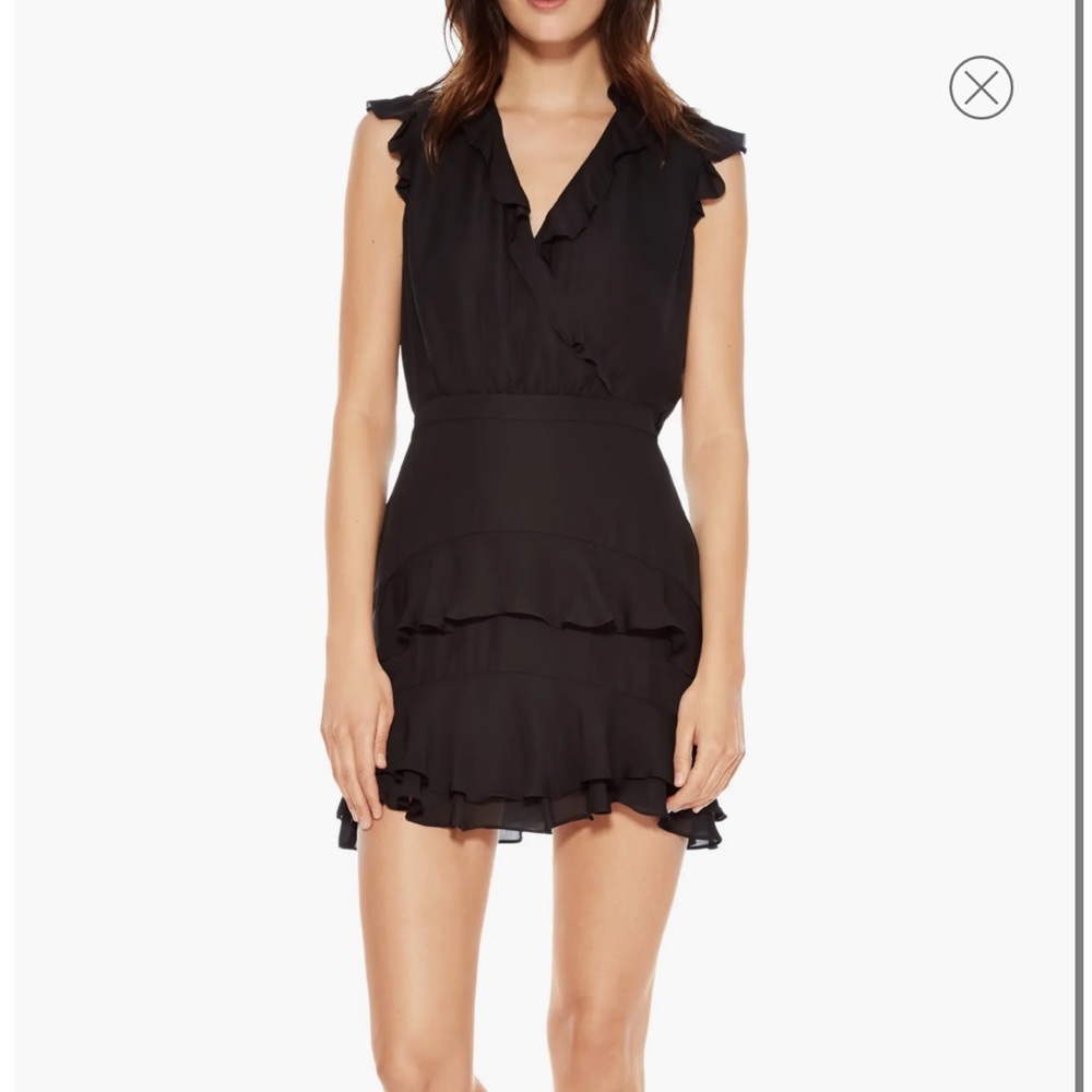 NEW Parker Tangia Silk Ruffle dress in size 6